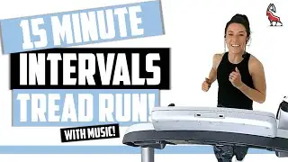 15 MINUTE INTERVAL RUN | Treadmill Follow Along! #IBXRunning