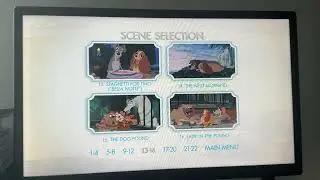 Lady And The Tramp 2018 DVD Menu Walkthrough
