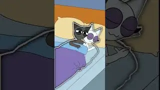 SPRUNKI WENDA X GREY🤍🩶WENDA IS SLEEPING WITH GREY😍🫰PERFECT OUTLINE🫩#sprunki #incredibox #grey #wenda
