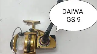 CARRETE O REEL DE PESCA DAIWA GS 9 LIMPIEZA MANTENIMIENTO Y REPARACION