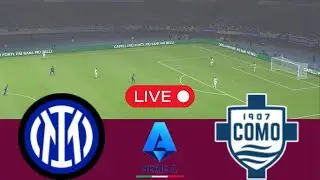 LIVE Inter vs Como | Serie A 2025 - Video Game Simulation