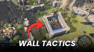 Age of Empires 4: Wall Tactics That DESTROY Massive Troops!