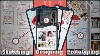 Mobile App Design in Figma | Sketching, Designing UI, Prototyping