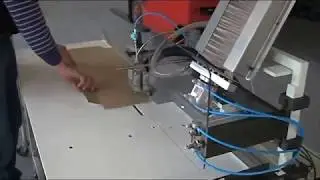 Manigliatrice semiautomatica _ semi automatic handle applicator