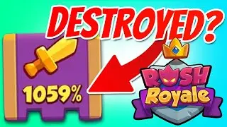 1v1 vs RUSH ROYALE YouTuber | 1000 crit vs 2000 crit