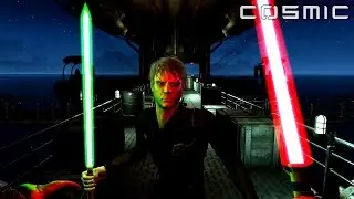 FALLOUT 4 - STAR WARS BATTLE (Darth Vader VS. Luke Skywalker)