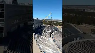 Football stadium lights BUILD, STAND, and FLY #electrical #football #airforce