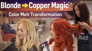 Blonde ➜ Copper Magic ✨ Color Melt Transformation & more | Live Replay 
