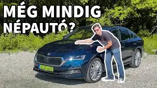 Skoda Octavia iV PHEV teszt (2021) - Alapjárat