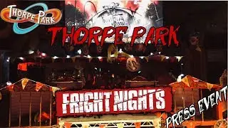 THORPE PARK FRIGHT NIGHTS 2018 | ALL SCARE MAZES (PRESS EVENT)