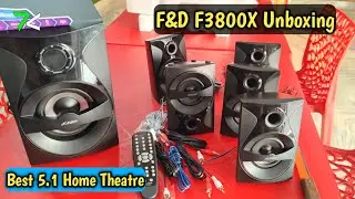 F&D F3800X Unboxing| Best Home Theatre| F&D Home Theatre