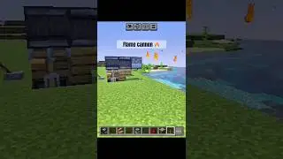 Flame cannon #tweening #minecraft #shorts