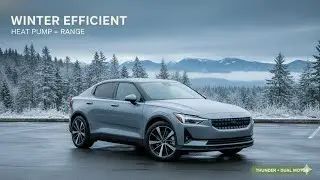 2022 Polestar 2 LR Dual Motor &mdash; Big Value, Plus Package Heat Pump