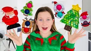NEW Christmas Fidget Toys 🎄 Sisters Play