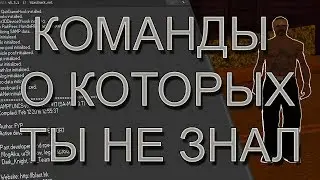 КОНСОЛЬНЫЕ КОМАНДЫ SAMPFUNCS О КОТОРЫХ ТЫ НЕ ЗНАЛ