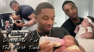 A Day In Our Life With A NEWBORN BABY