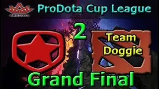 Gambit vs Team Doggie Game 2 | Grand Finals | ProDota Cup EU 25