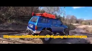 Let go to lost canyon with my Axial rc  scx 10 2  #rc   #traxxas  #axial #rccar