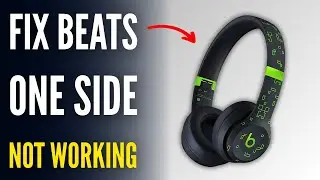 Fix Beats Solo 4 Only One Side Not Working (EASY GUIDE)