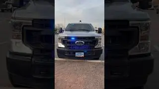 Henderson Police Department Unmarked Ford F-250 Light Demo #police #policetruck #policecar