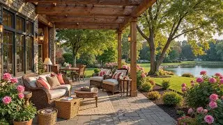 ☀️Warm Spring Morning Garden Jazz 🌿 Smooth Instrumental Music with Birds for Relax, Work & Focus