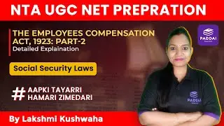 THE EMPLOYEE&rsquo;S COMPENSATION ACT, 1923 - Part II