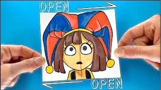 Drawing Compilation with 5 Most Popular Characters from Digital Circus. Pomni from TADC