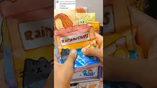 fakeorderpacking #papercraft #sticker #kawaii #diy #squishypaper