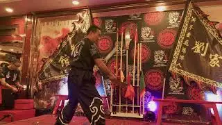 Lau Kar Kung Fu Butterfly Knives Lau Martial club Hung Gar Weapon  #劉館