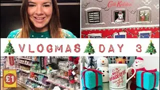 Vlogmas Day 3 | Breakfast | Poundland Shopping | Poundland Haul | Cath Kidston Advent Calendar!