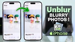 How to Unblur a Picture on iPhone!