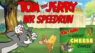 Tom & Jerry: The Great Cheese Chase Speedrun(Old WR,1:04)