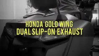 TBR Dual Slip-on Exhaust for Honda Gold Wing F6B - rideDMS.com