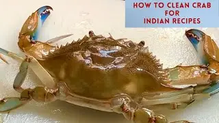 How to Clean Live Blue Crabs for Indian Recipes