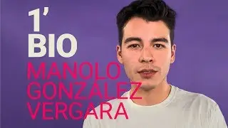 &iexcl;Manolo Gonz&aacute;lez Vergara te cuenta su vida en un minuto!