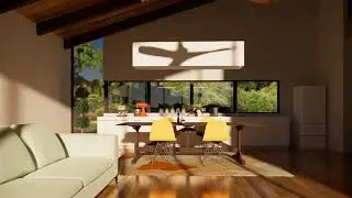 Interior rendering - Sketchup + Enscape