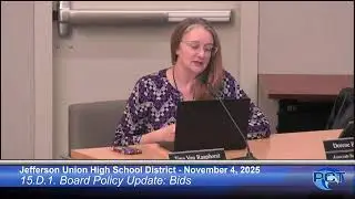 JUHSD 11.4.2025 Regular Board Meeting