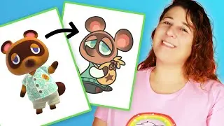 Animator Draws Tom Nook From 