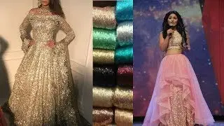 Make Dresses From Shimmer Sequin Fabrics||glitter Fabrics Dresses|| Sequin Dresses||Sparkle Dresses