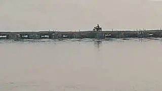 Before Makara Sankranti scenery of T Setu & sounding.