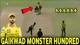 Ruturaj Gaikwad Monster Hundred🔥 Against Goa | Goa vs Maharashtra Highlights || 