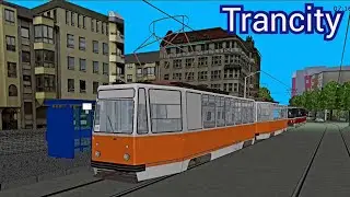 Trancity трамвай ЛМ-68M, карта София