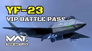 YF-23 | with GBU JDAM Series Bombs & AMRAAM Missiles is it Worth it? | MWT Tank Battles
