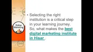 Digital Marketing Institute in Hisar Haryana   100 Placement