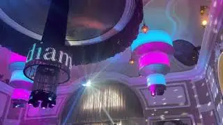 Light show at Adiamo Dance Club in Bad Oeynhausen, Germany