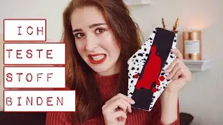 Ich TESTE wiederverwendbare BINDEN! 😳😱