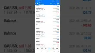 Forex Trading Profit in Gold Using Ea #forex #trading #forextrading #shorts