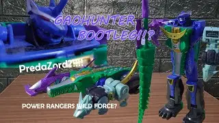 [BOOTLEG] Gao Hunter Gaoranger Power Rangers Wild Force Predazord