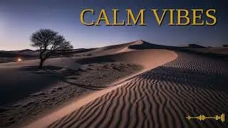 Calm Night Desert 🌙 Relaxing Ambient Music
