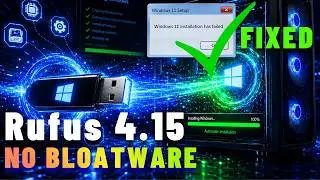 This Rufus 4.15 Update Fixes the One Thing That Was Breaking Windows 11 Installs